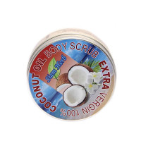  Кокосовый скраб для тела 100% (Coconut Vergin Oil) - 200 гр.