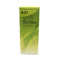 Крем краска для волос серо-зеленый блонд - A31 (Berina) - 60гр. Крем краска для волос серо-зеленый блонд - A31 (Berina) - 60гр.