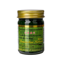 Зеленый тайский бальзам для тела c Клинакантусом (Green Herb) - 50гр. Зеленый тайский бальзам для тела c Клинакантусом (Green Herb) - 50гр.