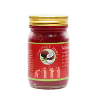 Тайский красный бальзам для тела согревающий (Coconut Herb) - 200гр. Тайский красный бальзам для тела согревающий (Coconut Herb) - 200гр.