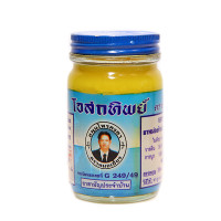 Желтый тайский бальзам О-сод (Kongka herb) - 100гр. Желтый тайский бальзам О-сод (Kongka herb) - 100гр.