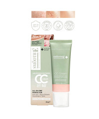 Корректирующий крем Smooth E White Babyface CC Cream SPF 50 PA++++ 30гр.
