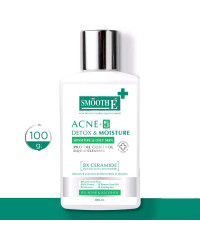 Очищающий гель для лица Smooth E Acne-5 DETOX & MOISTURE LIQUID CLEANSER - 100мл.
