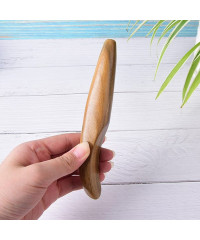 Деревянная палочка для массажа стоп ложечкой (HandMade) - 17см.