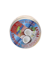Кокосовый скраб для тела 100% (Coconut Vergin Oil) - 200 гр.