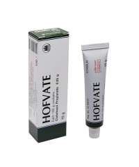 Clobetasol мазь 0.05% лечение Псориаза (Hofvate) - 15гр.