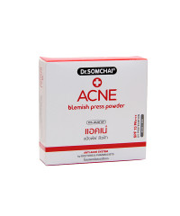 Пудра со спонжиком для лица ACNE blemish (Dr.SOMCHAI) - SPF 15 PA+++.
