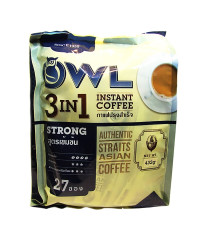 Крепкий растворимый кофе 3в1 (OWL BRAND) - 432 гр.