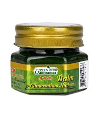 Зеленый тайский бальзам для тела c Клинакантусом (Green Herb) - 10гр.
