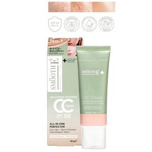 Корректирующий крем Smooth E White Babyface CC Cream SPF 50 PA++++ 30гр. Корректирующий крем Smooth E White Babyface CC Cream SPF 50 PA++++ 30гр.
