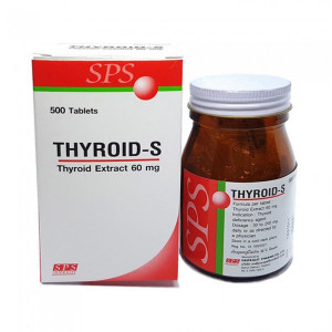 Натуральные щитовидные железы THYROID S 60 мг - 500 табл Натуральные щитовидные железы THYROID S 60 мг - 500 табл