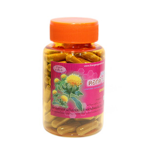 Фитопрепарат Сафлор (Thongtong Brand) - 100 капсул. Фитопрепарат Сафлор (Thongtong Brand) - 100 капсул.
