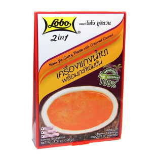 Нам я паста Карри с кокосовыми сливками (Lobo) - 100 гр.