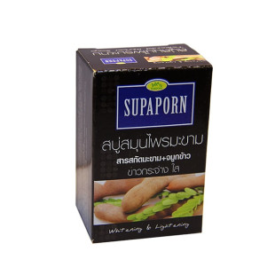 Придающее сияние мыло с тамариндом и маслом ростков риса (Supaporn)-100гр.