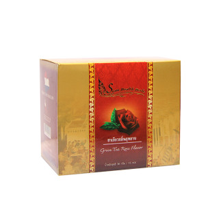 Зеленый чай с лепестками чайной розы (Siam Health Herbs) - 30 пакетиков.